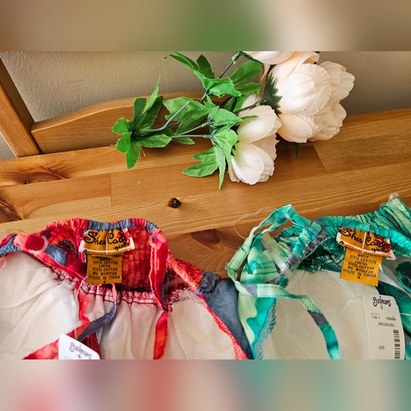 She's Cool - Girls' Dress print Floral Size XS 2 Pcs - Picture 8 of 8